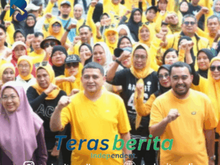 Wakil ketua DPRD, Suharmika Ajak Kader Golkar Bersinergi Dukung Pembangunan Makassar